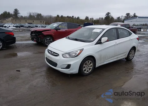 2013 Hyundai Accent Gls z USA, uszkodzony, nr VIN KMHCT4AE0DU585663